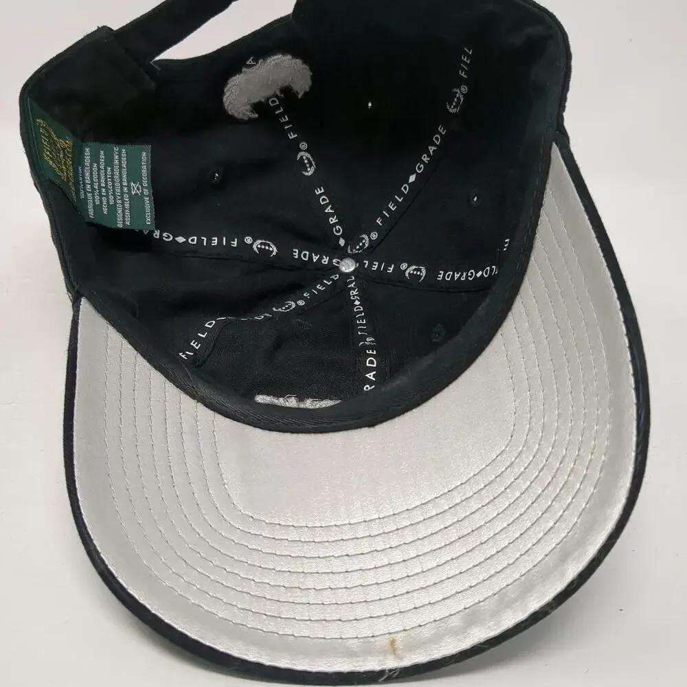 Field Grade Baseball Cap Black One Size Mind Your Business Dollar Sign Logo Hat